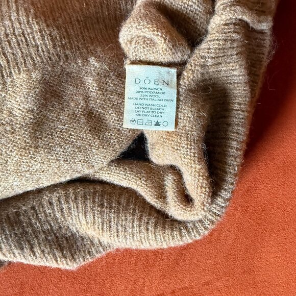 DOEN Marsena Sweater, Hazelnut, xs - Picture 4 of 5